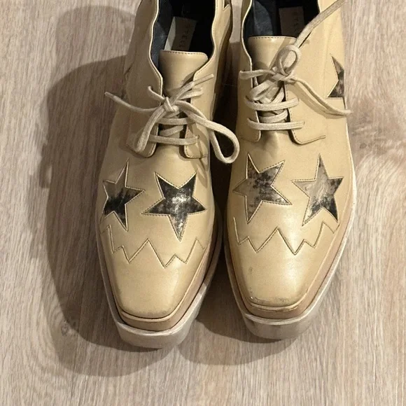 Stella McCartney Elyse Lace-Up Platform Shoes - Picture 3 of 6